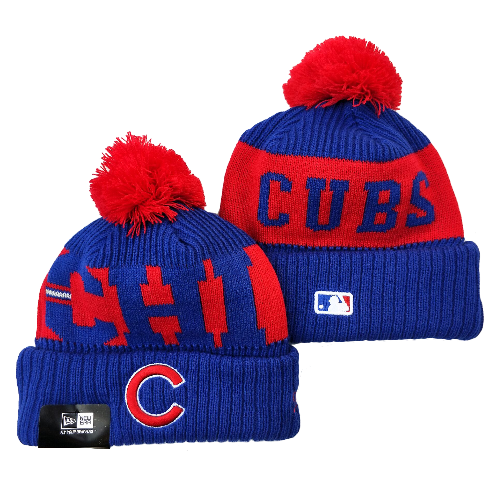 Chicago Cubs Knit Hats 004